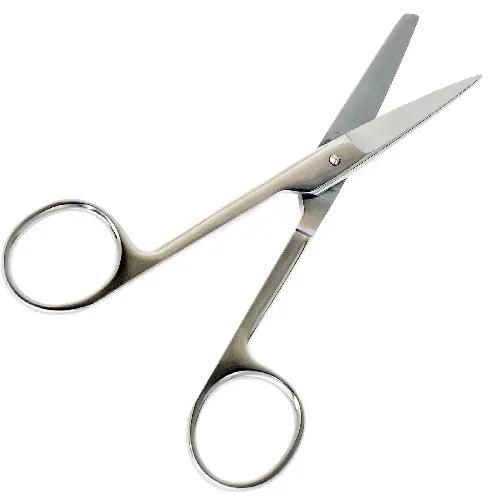 Ножиці прямі тупо-гостро кінцеві 16см