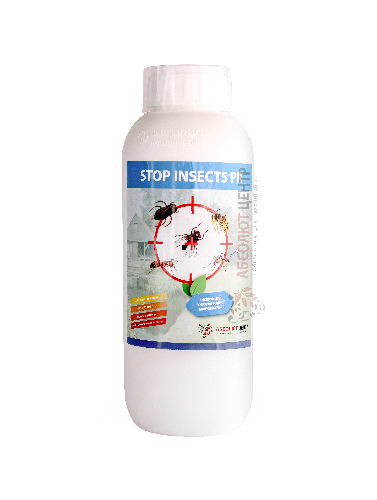 Інсектицид-мікроемульсія STOP INSECTS PR, що містить природні піретрини, синергізовані з піперонілбутоксидом