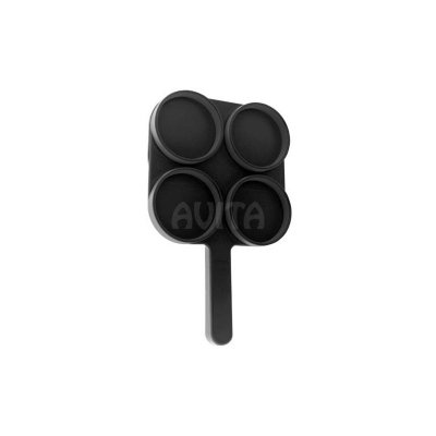 Тест пластина молочно-контрольна (чорна)