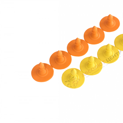 Вушна бірка, кругла, D30 мм