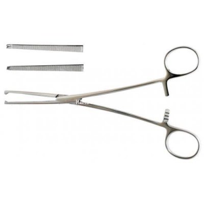 Гемостатичний зажим прямий Кохера (із зубцями)