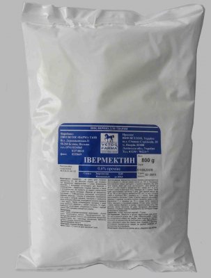 Івермектин премікс 0.6% 800 г