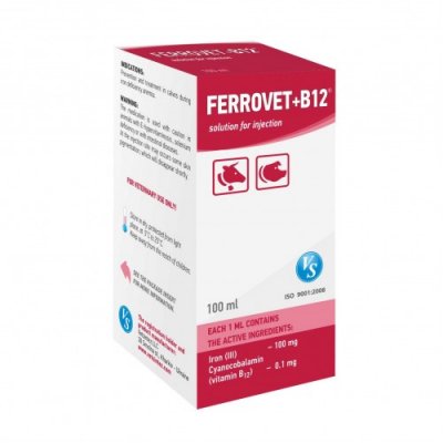 Ферровет+В12, 100 мл
