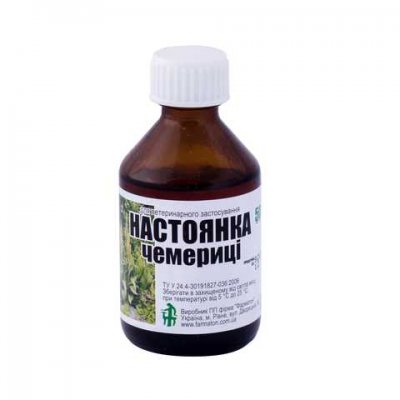 Настоянка чемериці 10%, 100 мл