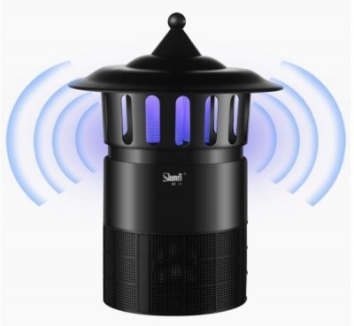 Електрична пастка для комах з LED-лампою та фотокаталітичним ефектом