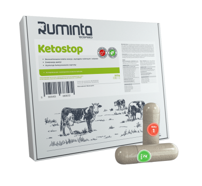 KETOSTOP — комплексний болюс для профілактики та лікування кетозу у дійних корів