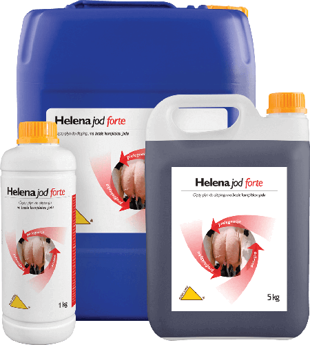 HELENA jod Forteрідина длядіпігну на основікомплексуорганічногойоду