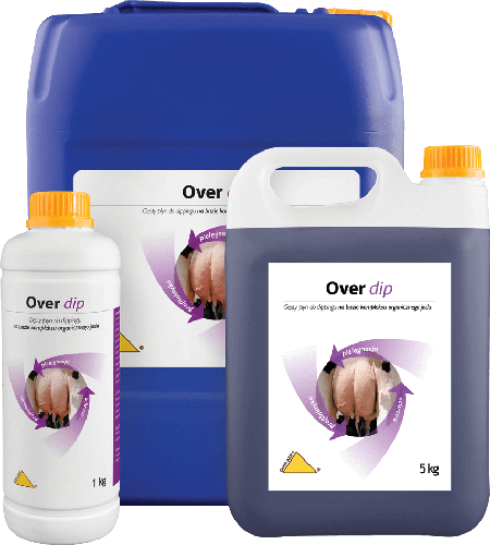 Over dip Густа рідина для діппінга після доїння на основі йоду