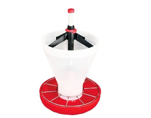 Годівниця для поросят пластикова з бункером